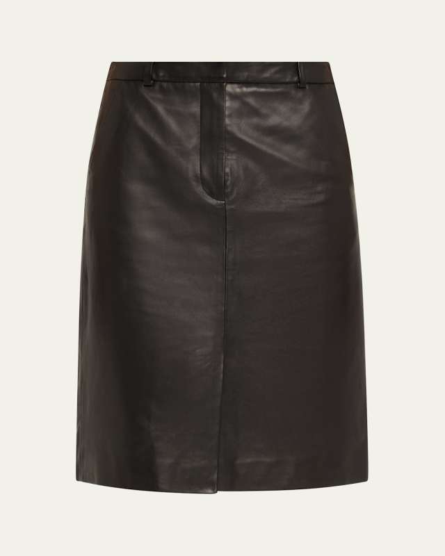 Maxine Leather Skirt